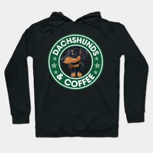 Dachshunds And Coffee Hoodie